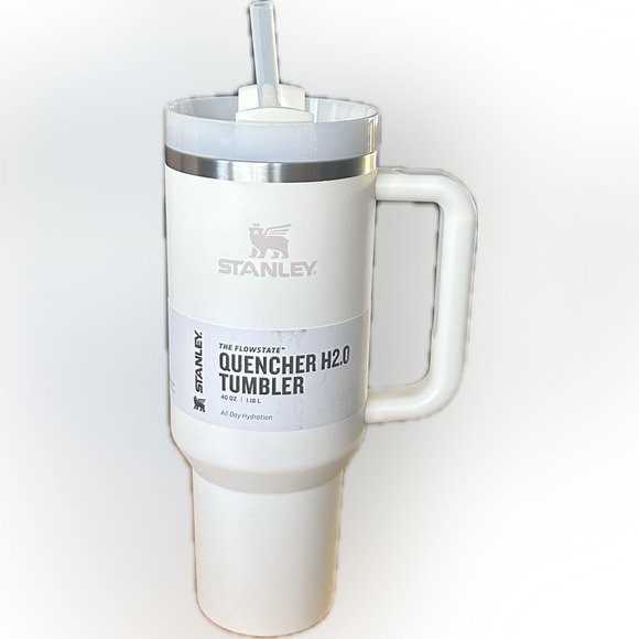 Stanley 40oz Travel Quencher cup - Cream  NWT - Picture 6 of 6